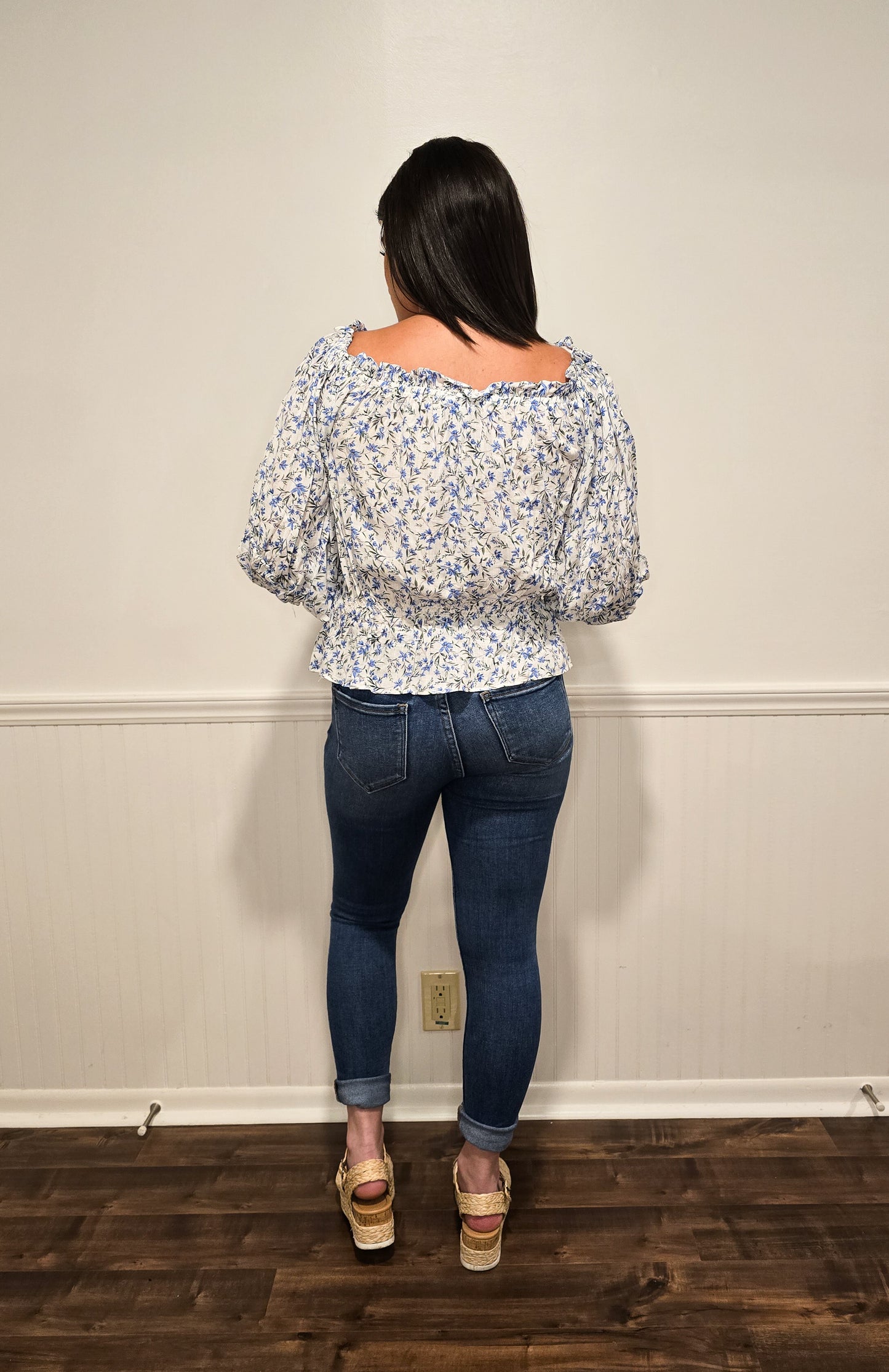 Southern Beauty Floral Blouse