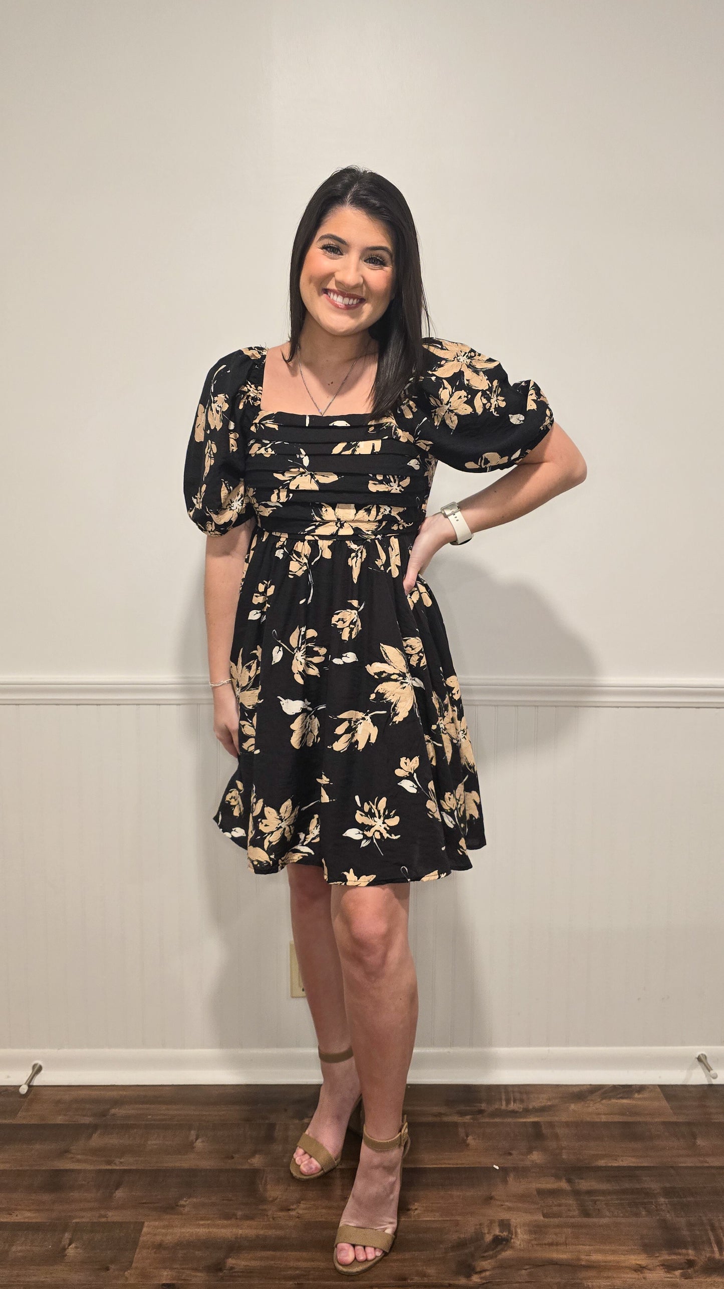 Feel the Romance Dress in Black