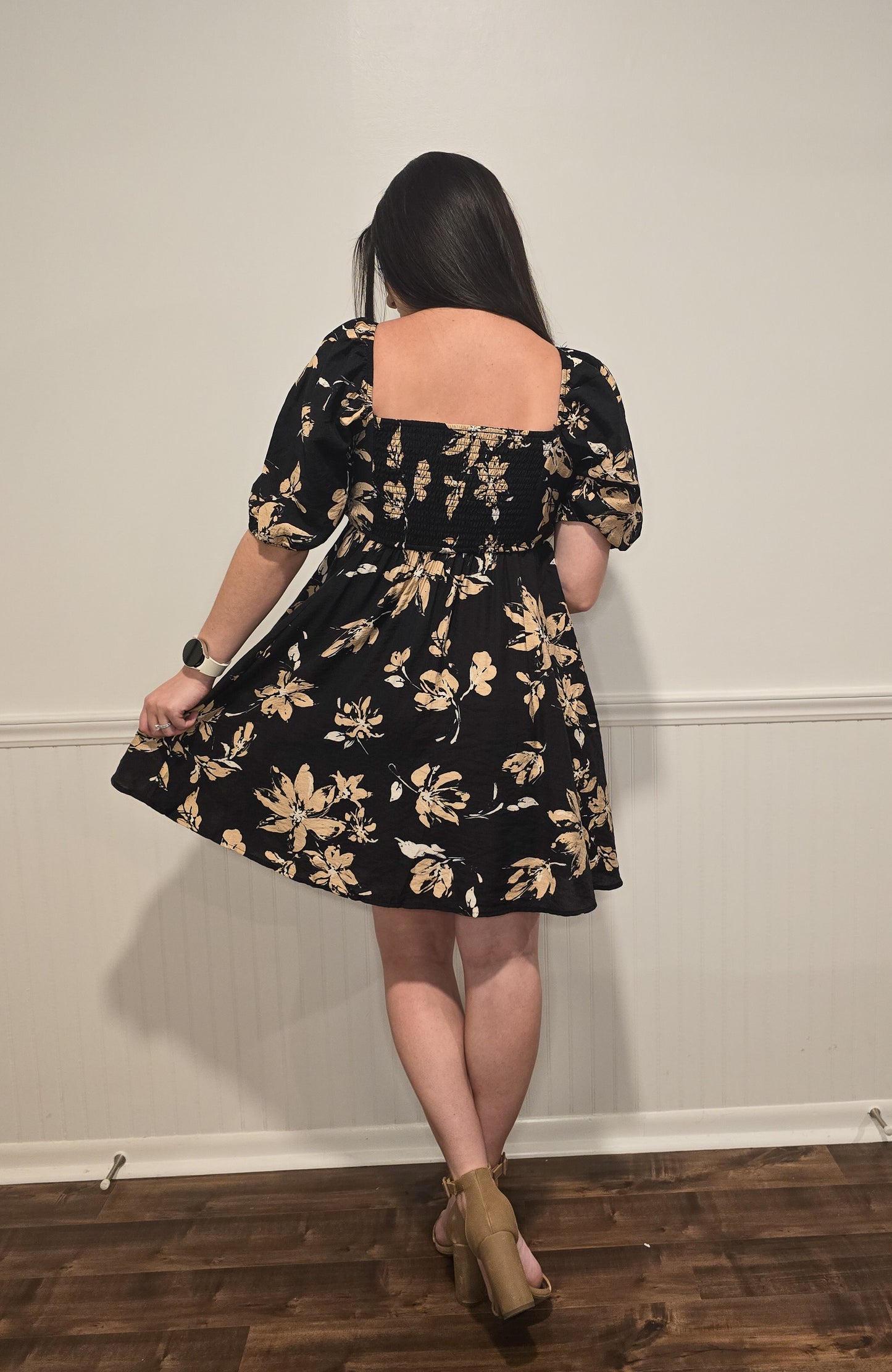 Feel the Romance Dress in Black