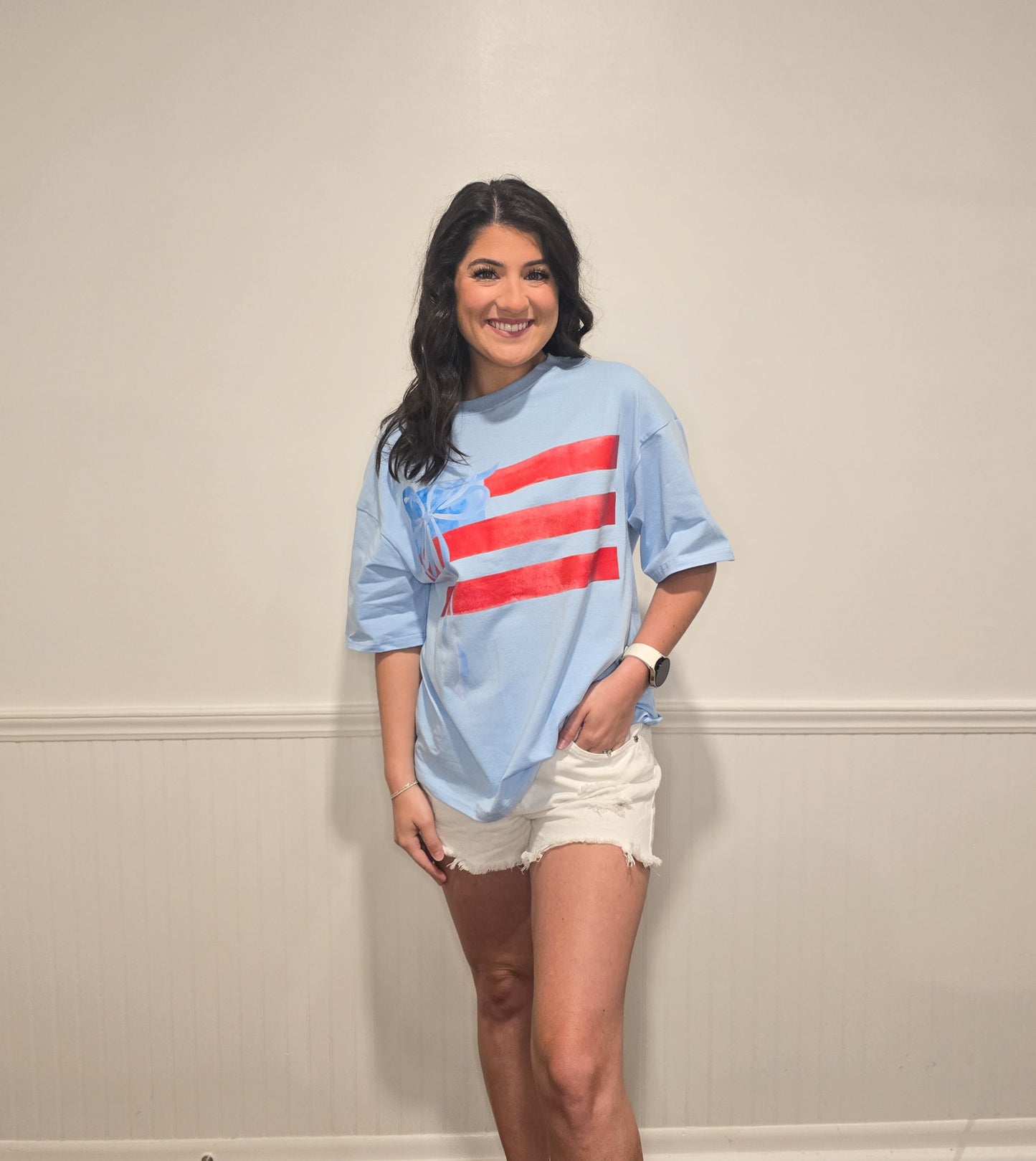 Stars, Stripes & Sweet Bows Tee