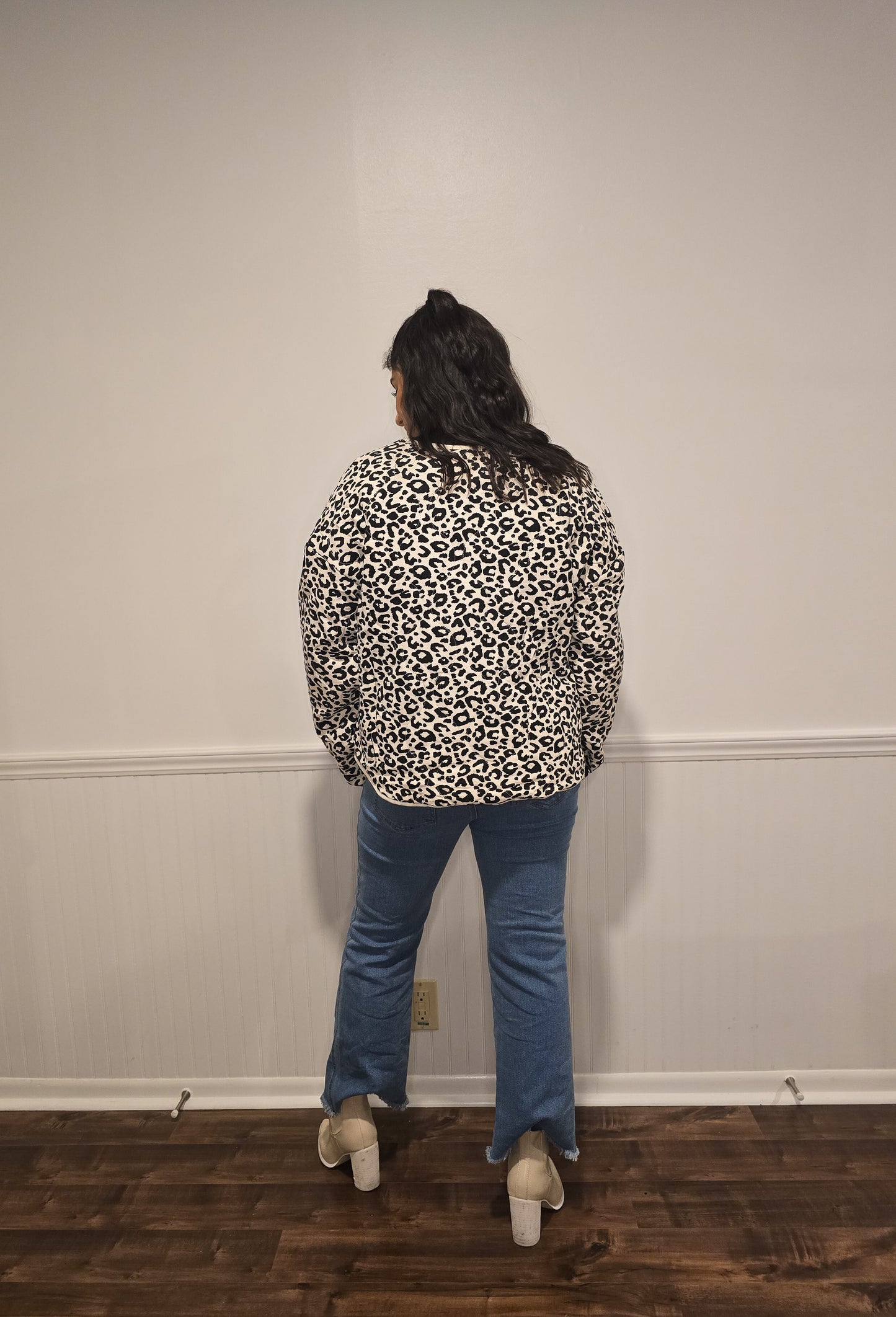 Love in Leopard Puffer Jacket