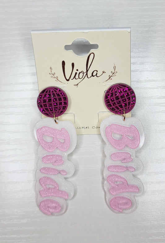 Disco Bride Earrings