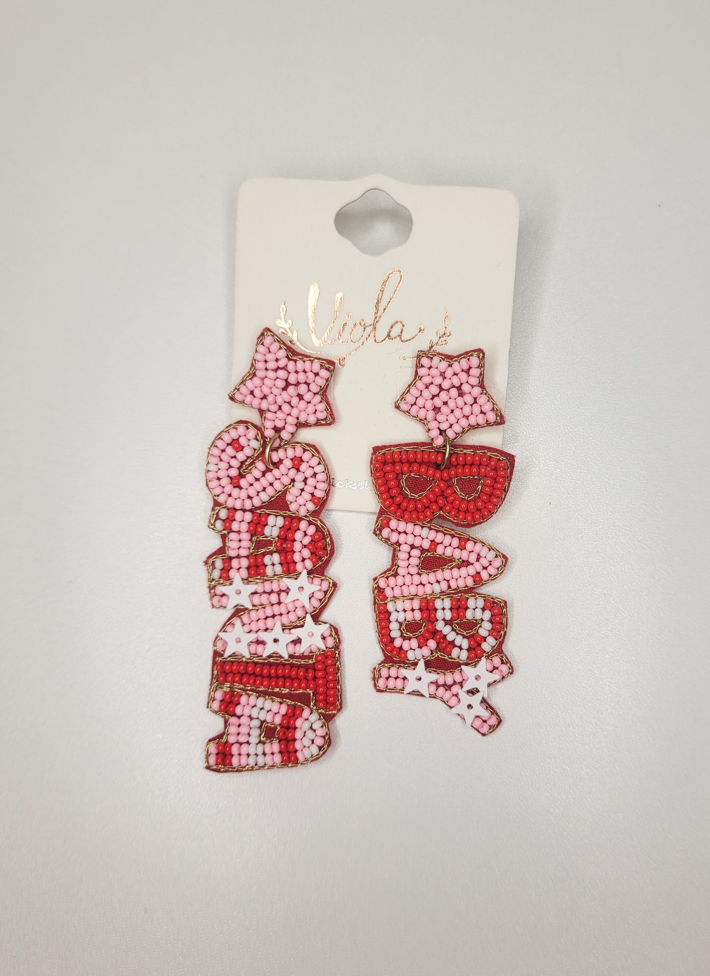 Santa Baby Beaded Earrings