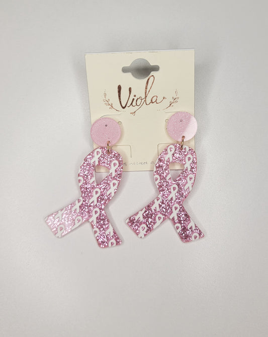 Breast Cancer Awareness Earrings