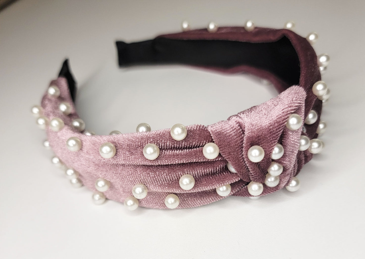 Velvet Pearl Headbands