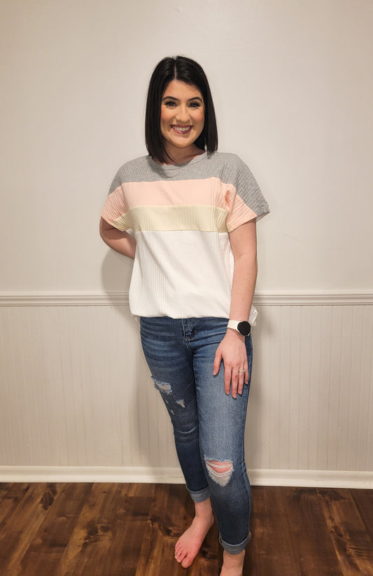 Comfy Daydream Colorblock Tee