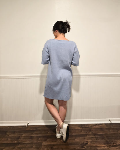 Casual Convo Waffle Knit Dress