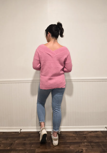 Beauty Within V-Neck Sweater