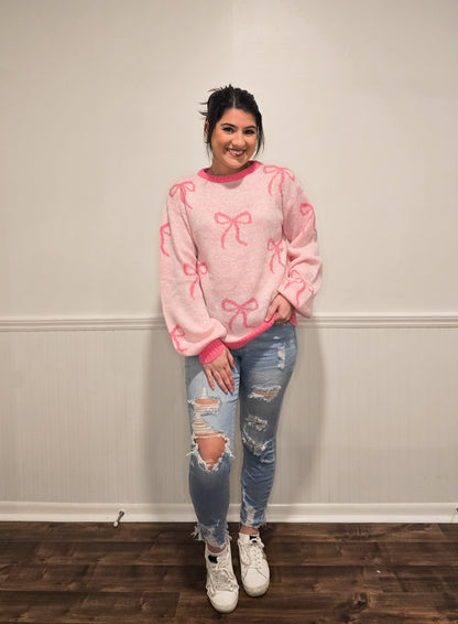 The Best Gift Sweater in Pink