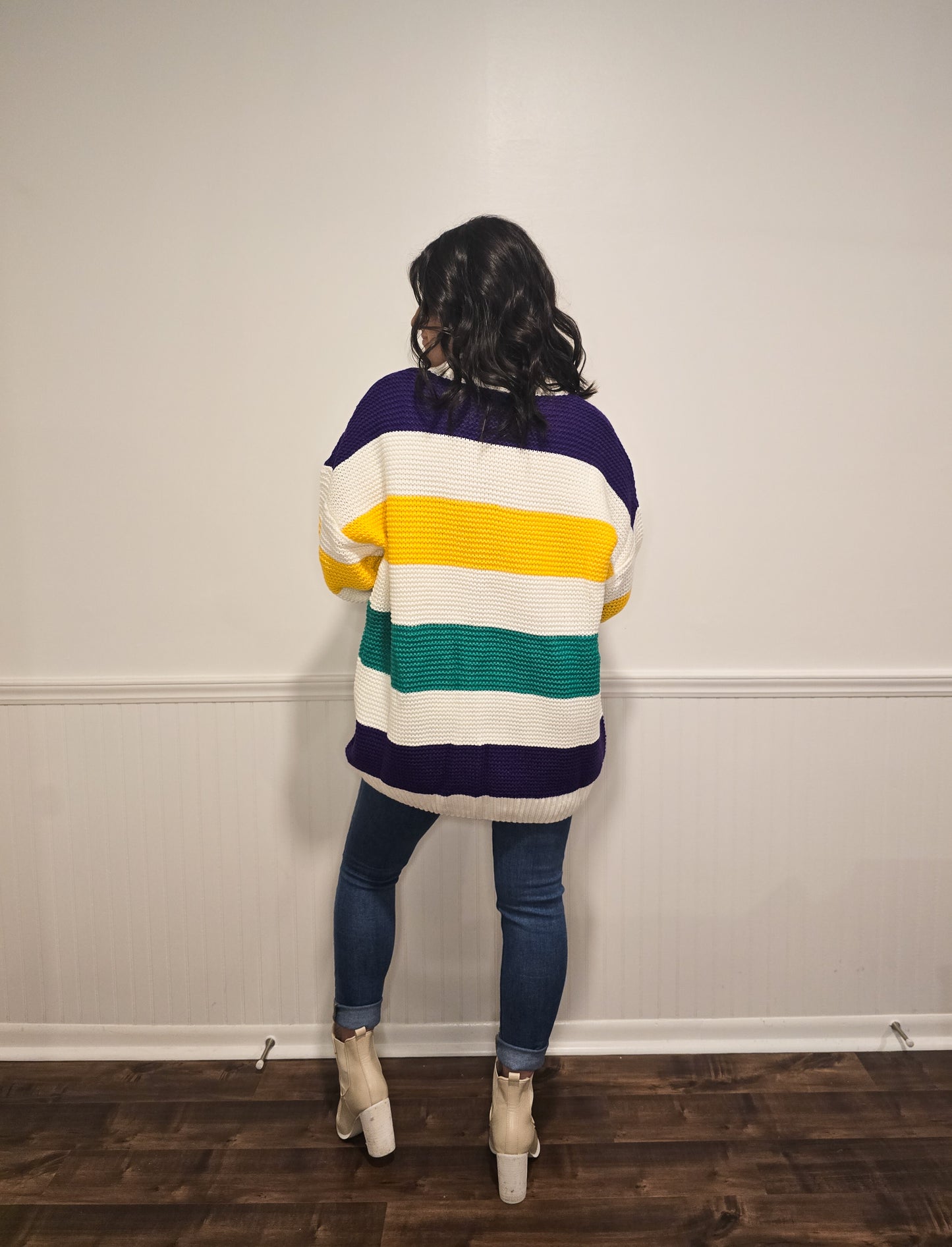 Here For The King Cake Sweater