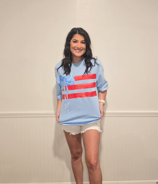 Stars, Stripes & Sweet Bows Tee