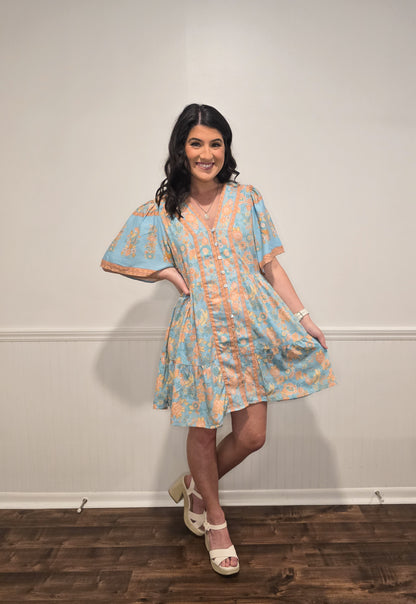 Dreaming of Tuscany Mini Dress