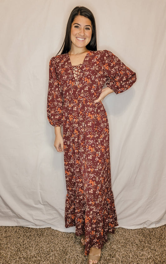 Cranberry Dreams Maxi